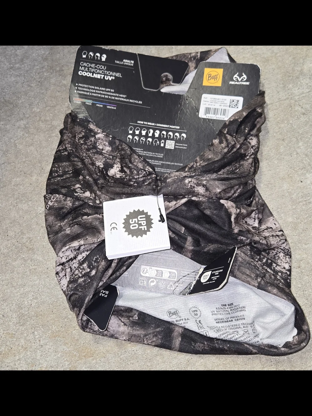 Buff Multifunctional Neck Gaiter - Camouflage